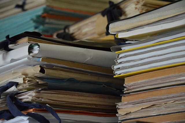 Stacks of Legal Documents, Image by Mariann Szőke from Pixabay