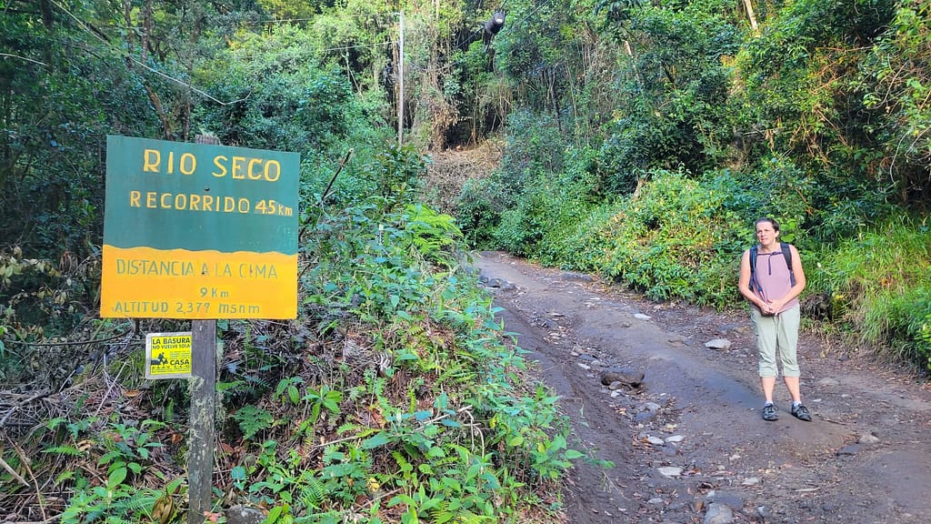 Volcan Baru Trail at 4.5 km