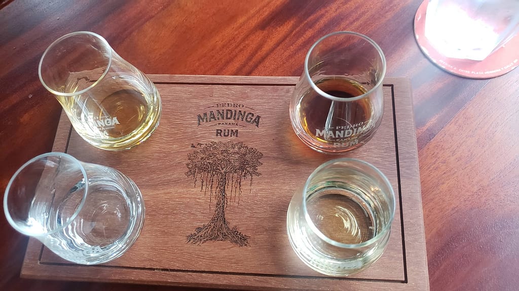 Rum Flight - Pedro Mandinga Rum Bar