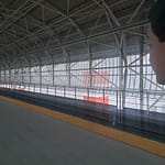 Waiting for Panama Metro at Tocumen Airport
