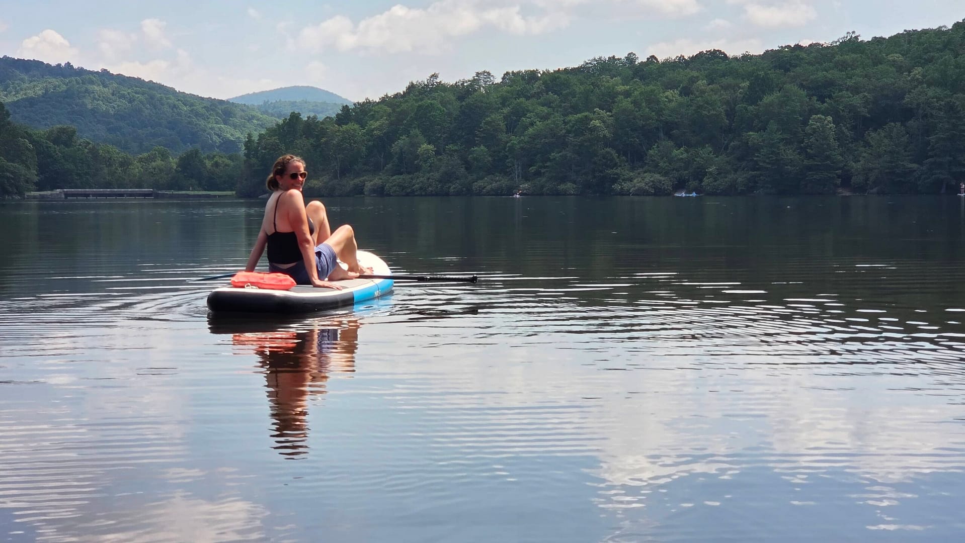 Hillary on Price Lake