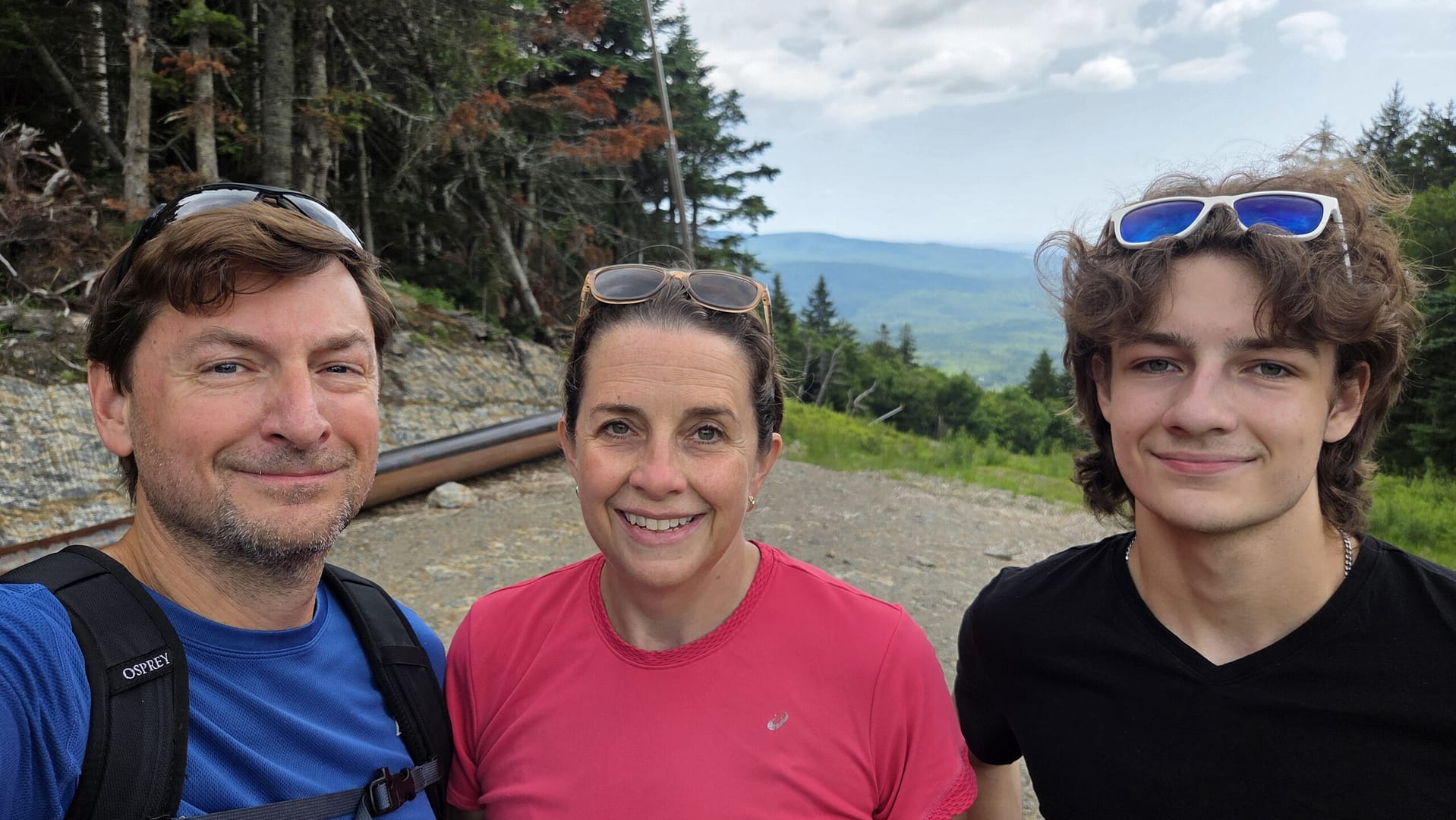 Family Selfie on Haystack Mountain