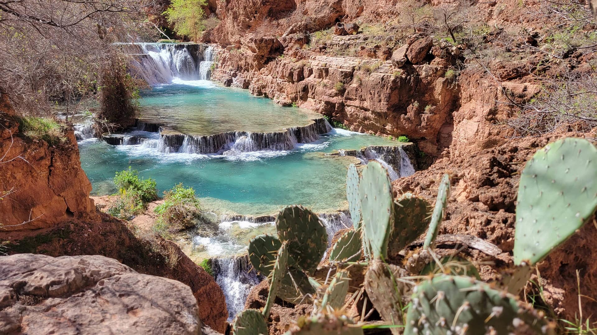 Exploring Havasu Falls and Havasupai Campground in Northwestern Arizona