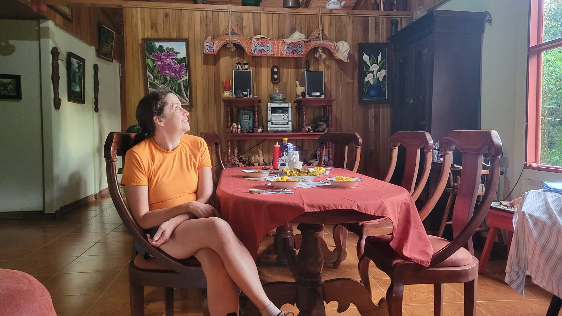 Breakfast at Los Lirios Tarrazú Camping