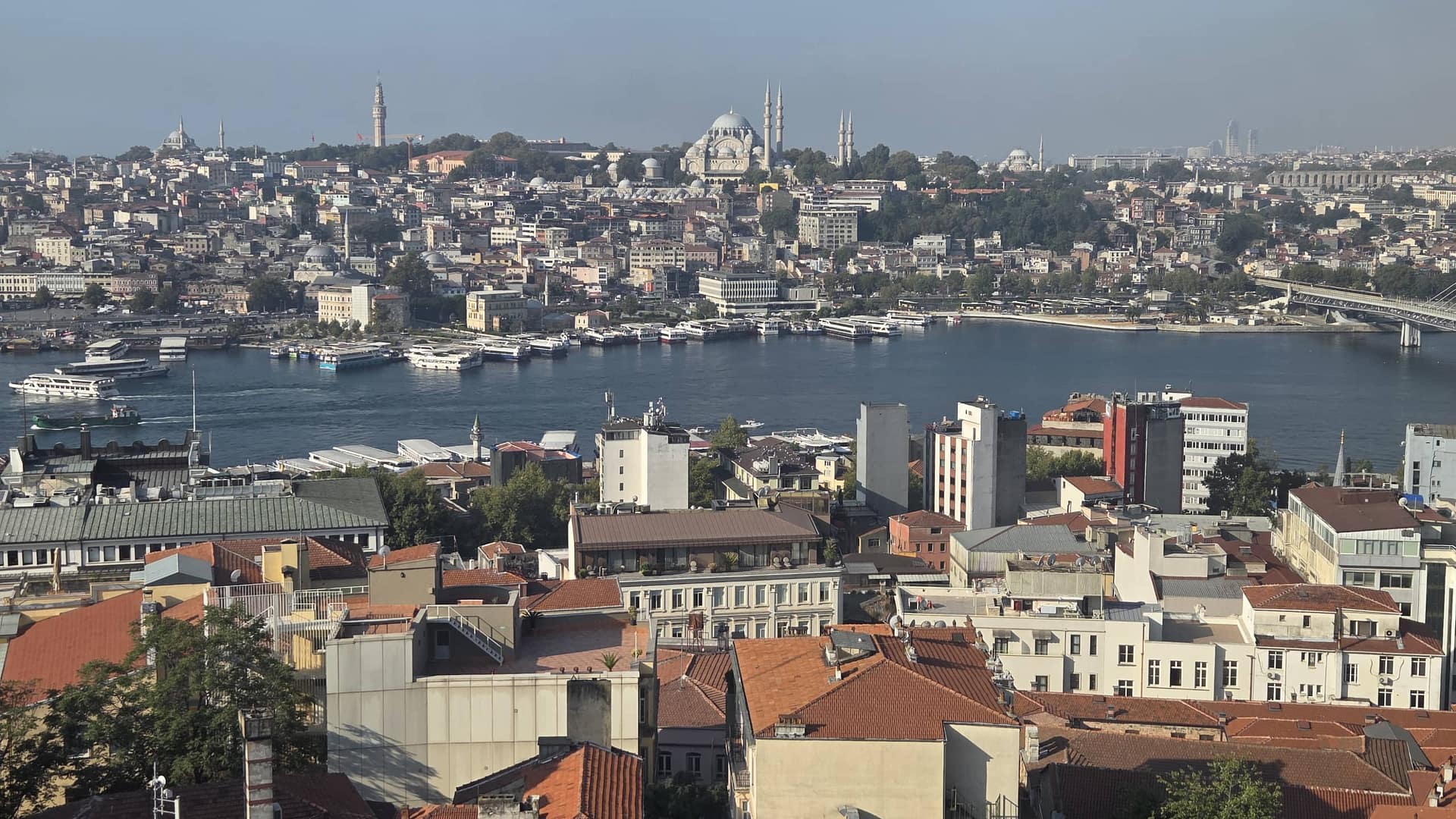 View of Istanbul (Sultanahmet) from Galata Tower
