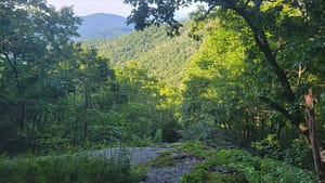 View Below Spy Rock Along The Appalachian Trail