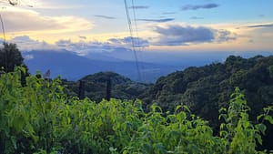 View of Boquete from Finca el Oasis Zipline