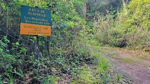 Volcan Baru trail at 6 km