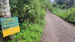 Volcan Baru trail at 9 km