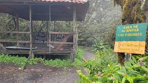 Camping Area on Volcan Baru