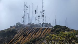 View of the Towers on Volcan Baru