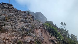 Summit Trail to the Cross on Volcan Baru