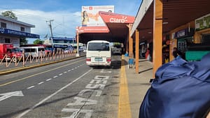 Bus Arrivals Zone at David Bus Terminal