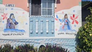 Catholic Paintings Taboga Island