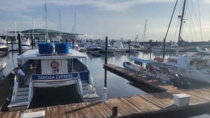 Taboga Fast Ferry at Flamenco Island Amador Causeway