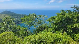 View from The Bunker at Cerro Vigia on Taboga Island