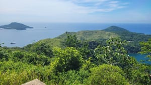 View from The Bunker at Cerro Vigia on Taboga Island