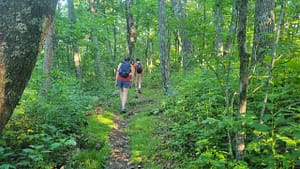 Training Hike With Weighted Backpacks