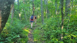 Training Hike With Weighted Backpacks