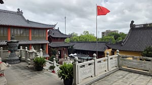 Nanshan Temple, Xinchang Ancient Town, Shanghai, China
