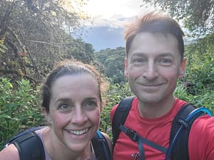 Selfie after 90 min of Volcan Baru Hiking