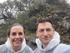 Selfie at about 10 km on Volcan Baru trail