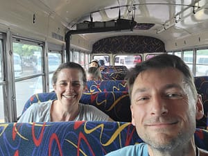 On the Converted School Bus from Boquete to David