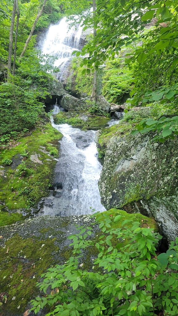 Crabtree Falls in The George Washington National Forest, Nelson County, Virginia