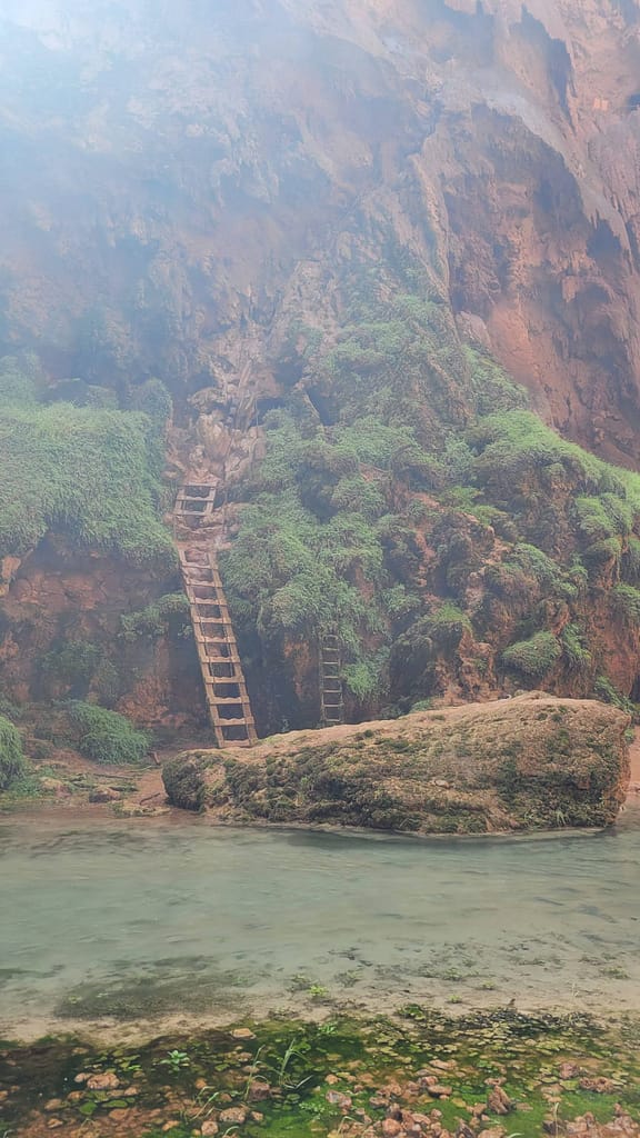 Part of Mooney Falls Climb