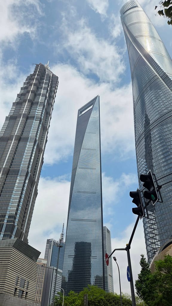Shanghai Tower, Jinmao Tower, and Shanghai World Financial Center (Bottle Opener)