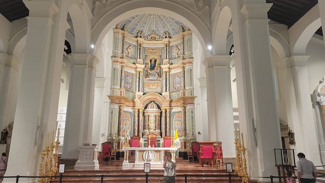 Basilica of Santa Maria the Ancient in Casco Viejo Panama