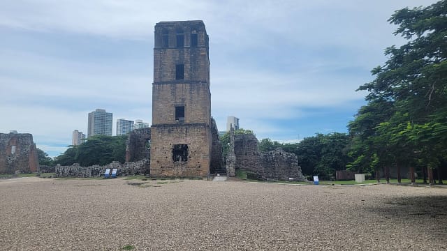 The Cathedral of Old Panama circa 1600s