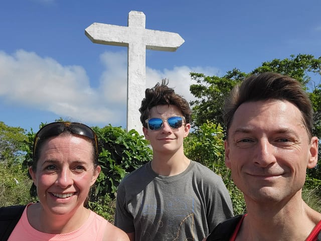 Family Selfie from Cerra de la Cruz