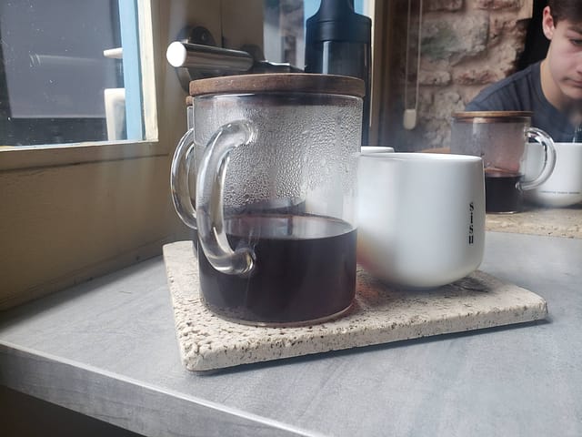 Geisha Coffee in Pour Over